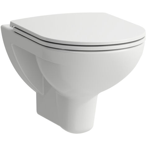 LAUFEN PRO Wand-WC, Tiefspüler, spülrandlos, 530x360mm, offene