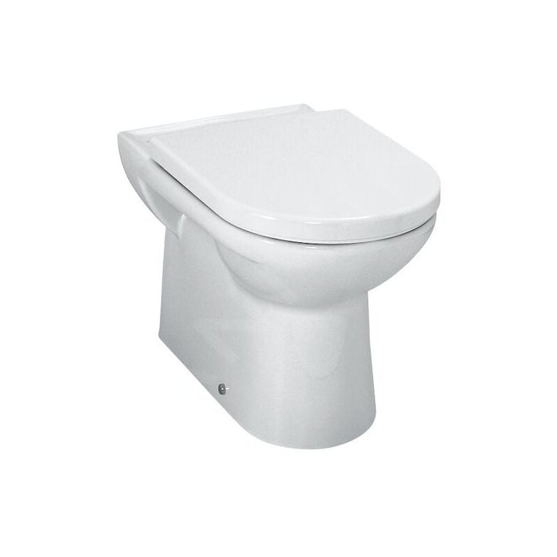 Pro - wc à poser, évacuation arrière/bas, blanc mat H8229517570001 - Laufen