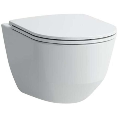 LAUFEN PRO WC-Set, Wand-WC inklusive WC-Sitz mit Deckel,