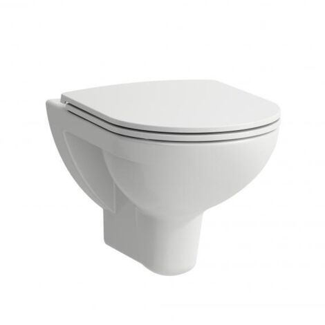 LAUFEN Pro WC-Set, WC suspendu y compris siège WC avec couvercle,