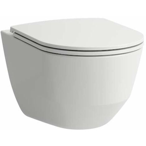 Laufen Pro - WC sospeso con copriwater SLIM, chiusura SoftClose, bianco H8669530000001