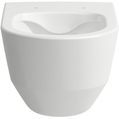 LAUFEN PRO WC suspendu à rinçage profond, sans rebord, fixation