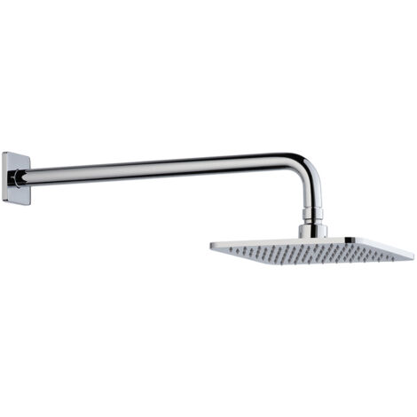 LAUFEN Regenbrausenset, 202x202mm, mit Wandarm, Wandmontage,