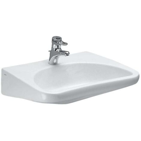 LAUFEN Rehab lavabo, sans obstacle, sans trou pour robinet, sans