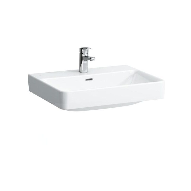 Pro s - Lavabo, 600x465 mm, 3 trou pour robinetterie, blanc H8109630001081 - Laufen