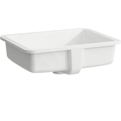LAUFEN Savoy lavabo encastré, encastrement par le bas, sans trou
