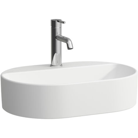 LAUFEN Savoy vasque, 380x550x130mm, ovale, avec trop-plein, 1