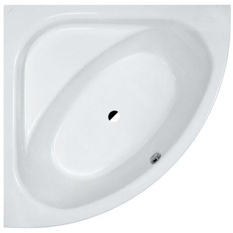 Laufen Solutions - Baignoire avec support, 150x150 cm, blanc H2445010000001