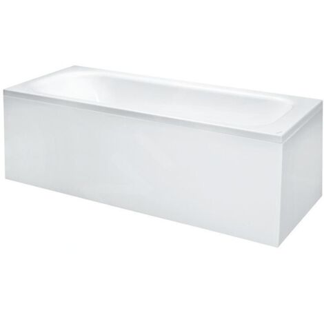 Laufen Solutions - Baignoire avec support et panneau en L droit, 170x70 cm, blanc H2225060000001