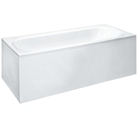 Laufen Solutions - Baignoire avec support et panneau en L gauche, 170x75 cm, blanc H2235350000001