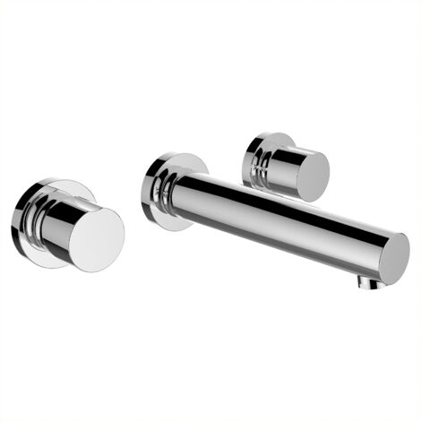 LAUFEN The New Classic 3-Loch Waschtischmischer, Wandmontage,