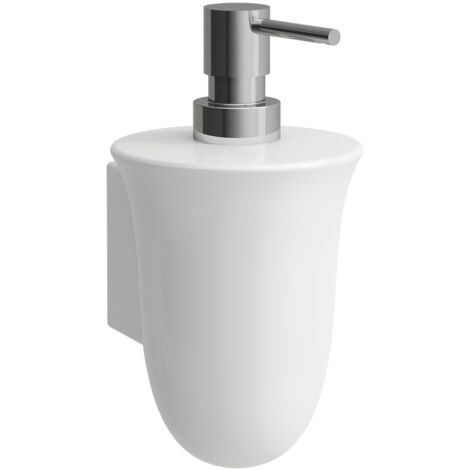 LAUFEN The New Classic Distributeur de savon, céramique saphir,