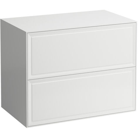LAUFEN The New Classic Sideboard, sans découpe, 2 tiroirs,