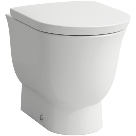 LAUFEN The New Classic Stand-WC, Tiefspüler, spülrandlos,