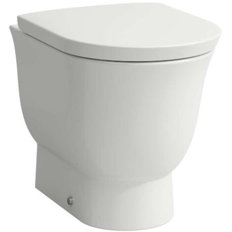 LAUFEN The New Classic Stand-WC, Tiefspüler, spülrandlos,