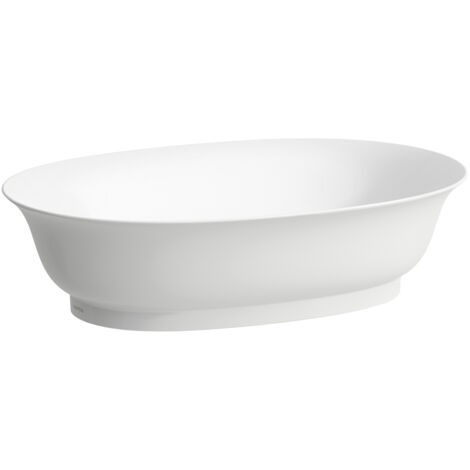 LAUFEN The New Classic Waschtisch-Schale, oval, ohne Hahnloch,