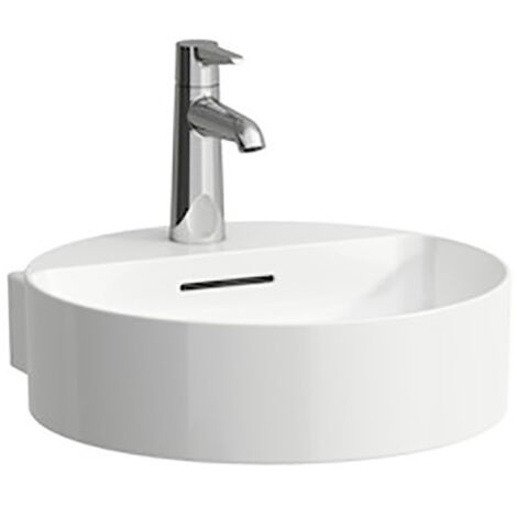 LAUFEN VAL Aufsatzhandwaschbecken, ohne Hahnloch, ohne Überlauf,