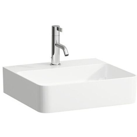 LAUFEN VAL Aufsatzwaschtisch, 1 Hahnloch, ohne Überlauf, US