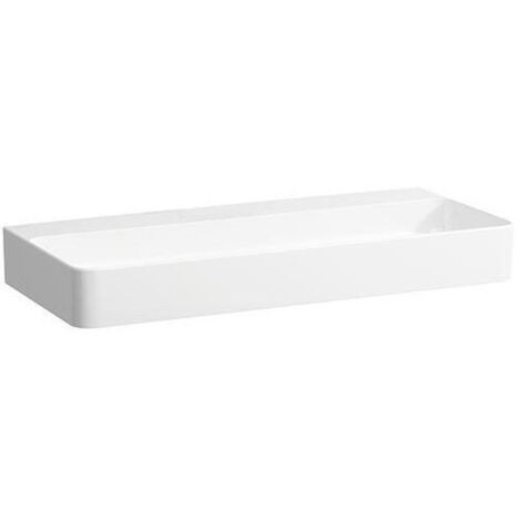LAUFEN VAL Aufsatzwaschtisch 950x420mm, 2 Hahnlöcher, mit