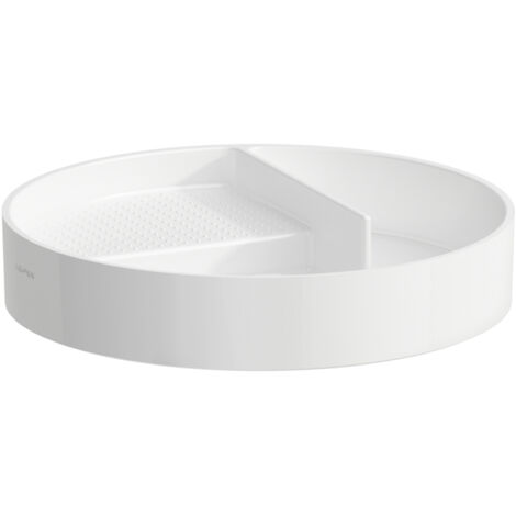 LAUFEN VAL Bac de rangement, rond, DM:325 mm, H8702810000001