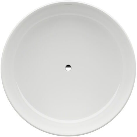 LAUFEN VAL Baignoire, 1300x1300x505, sur pieds, ronde, avec