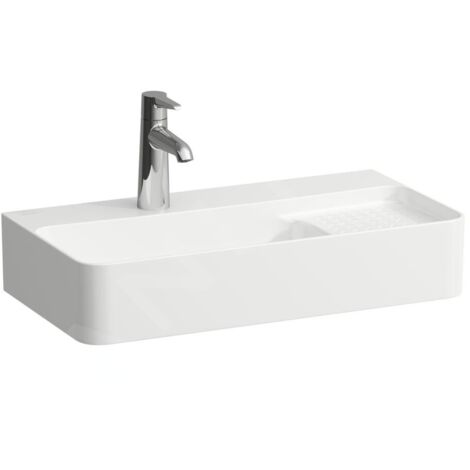 Laufen VAL - Lave-main 6x3 cm, sans trop-plein, trou pour robinet, blanc H8152850001041