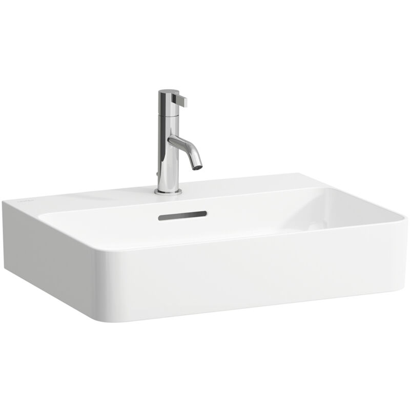 Laufen - Val - Waschtisch 55x42 Cm, Mit Überlauf, Hahnloch, Weiß H8102820001041
