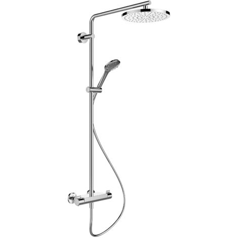 LAUFEN Vivid Duschsystem, Komplettset mit Thermostat, Ø250mm