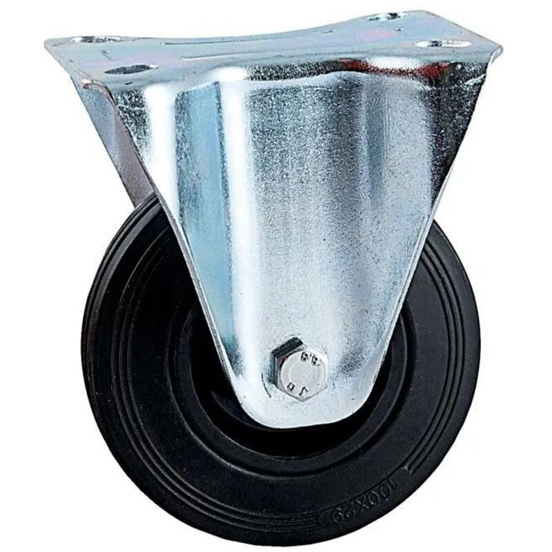 AVL Rollen D100mm Schwarz für Büromöbel