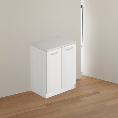 LAUNDRY BASE 2A 71X50X85,5 CM BIANCO FRASSINO