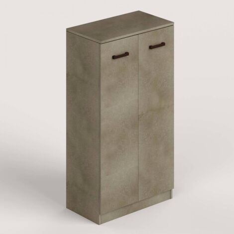 Laundry Mobile 2A+Ripiani Argilla Cm 71X38X130
