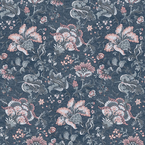 Laura Ashley Portia Dark Seaspray Vliestapete 10mx52cm