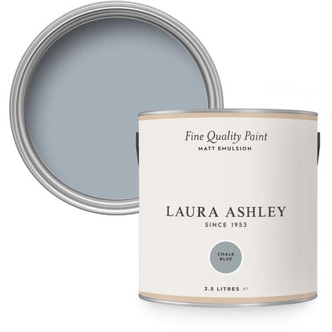 Laura Ashley Wandfarbe Chalk Blue Matt 2,5L