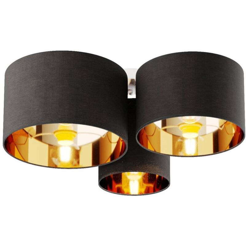 Lindby - Ceiling Lightdimmable 'laurenz' Made Of Textile For Living Room & Dining Room