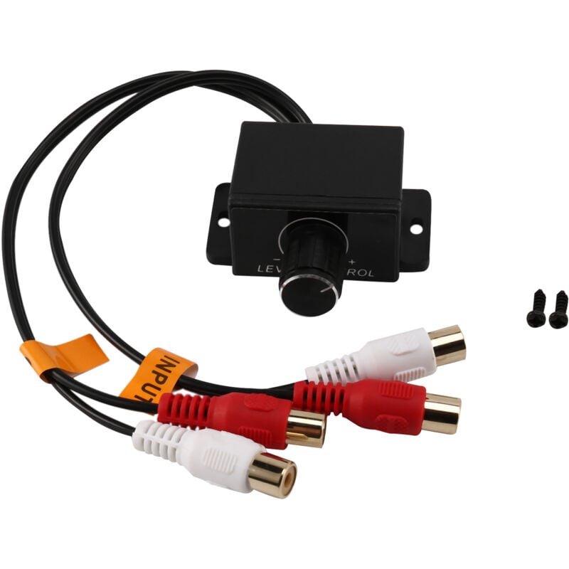 Image of Lautstärkeregler - Auto Haus Audio Verstärker Bass Gain Level Lc-1 Schwarz