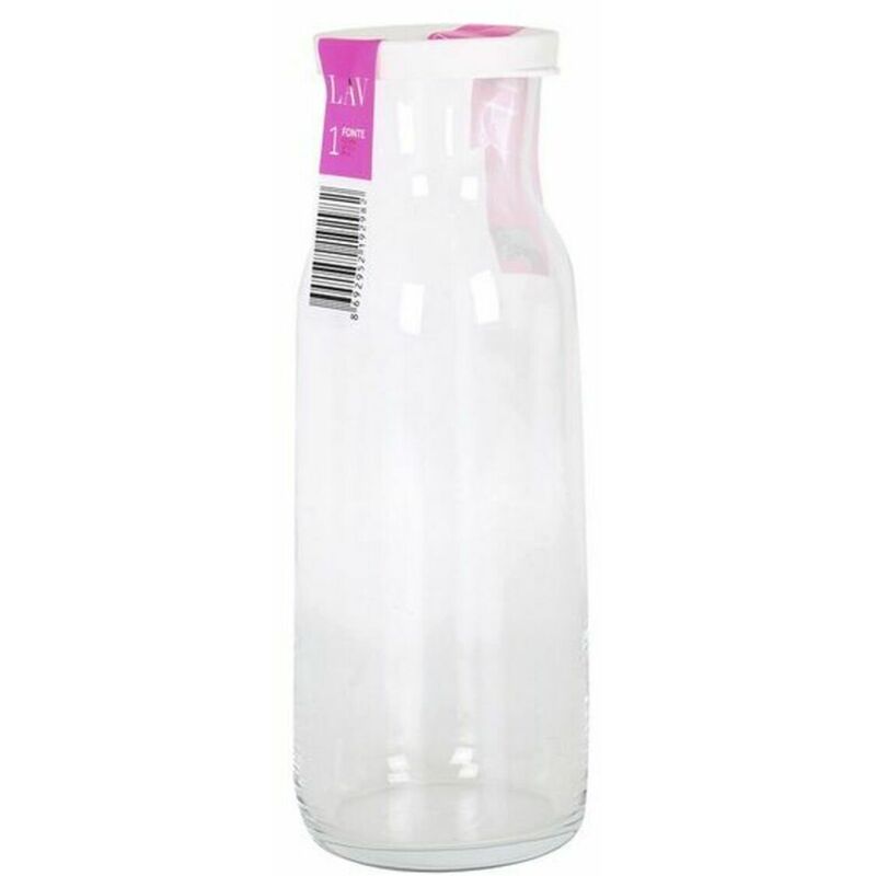 

Botella de Cristal Fonte Deco Transparente (1,2 L) - LAV