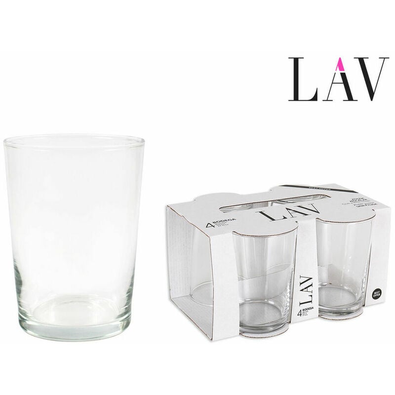 

Set de Vasos Best Offer (4 uds) (520 ml) - LAV