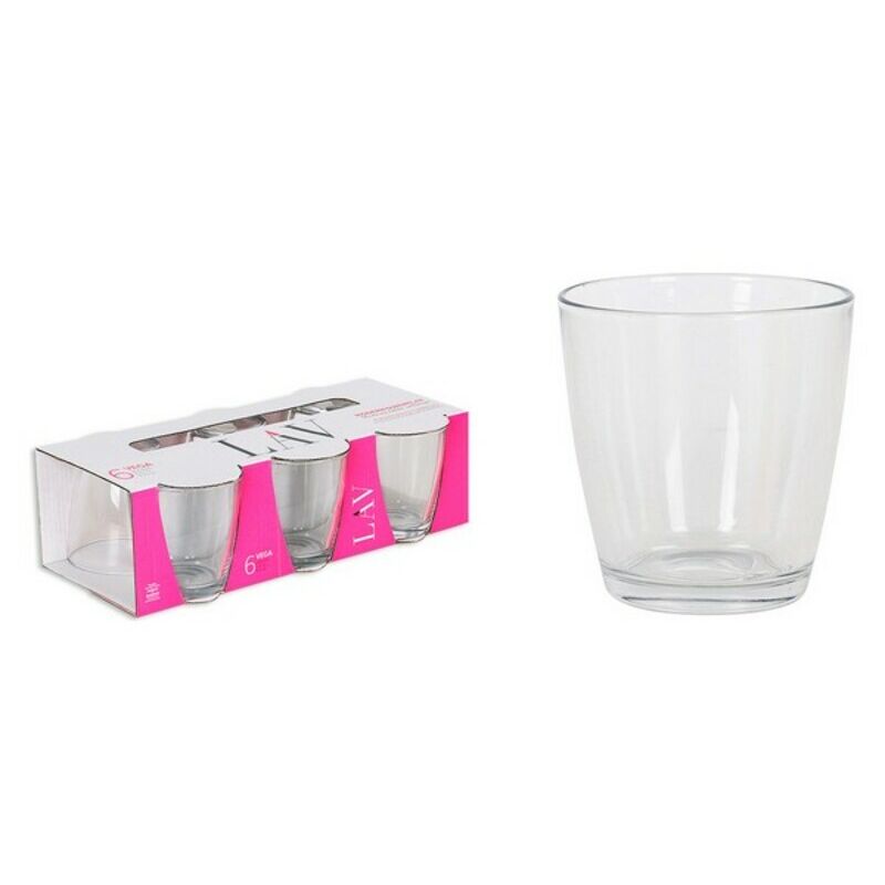 

Set de Vasos Vega 270 ml Cristal (pack de 6) - LAV