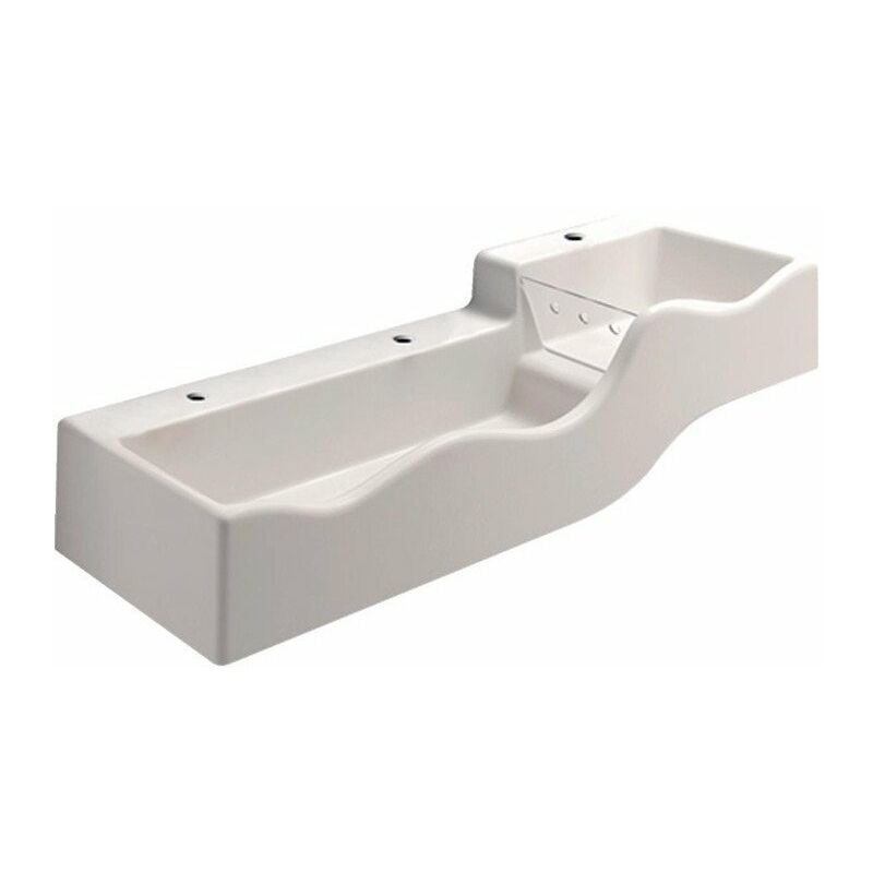 

Geberit - Lavabo 1390x300x415mm blanco A L
