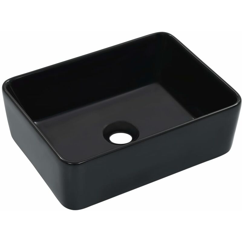

Lavabo 40x30x13 cm ceramica negro