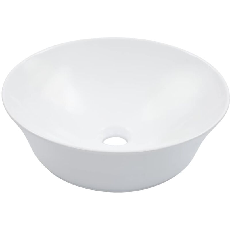 

Lavabo 41x12,5 cm cerámica blanco - Blanco - Vidaxl