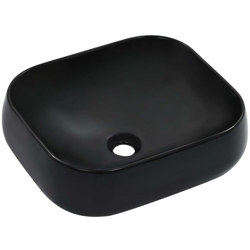 

Lavabo 44,5x39,5x14,5 cm ceramica negro