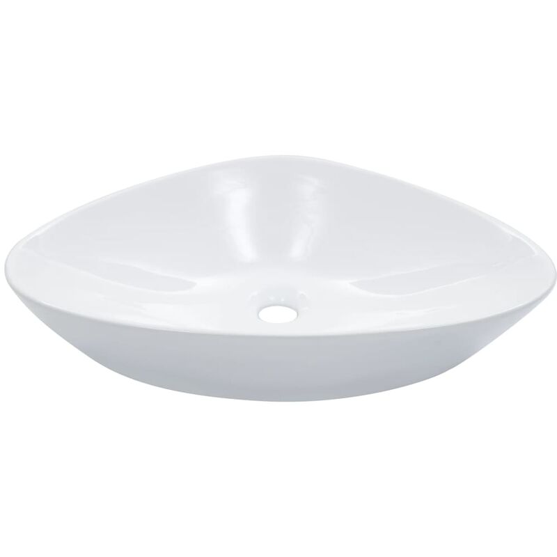 

Lavabo 58,5x39x14 cm cerámica blanco