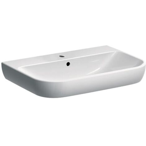 Lavabo 65 cm blanco brillo - Geberit Smyle