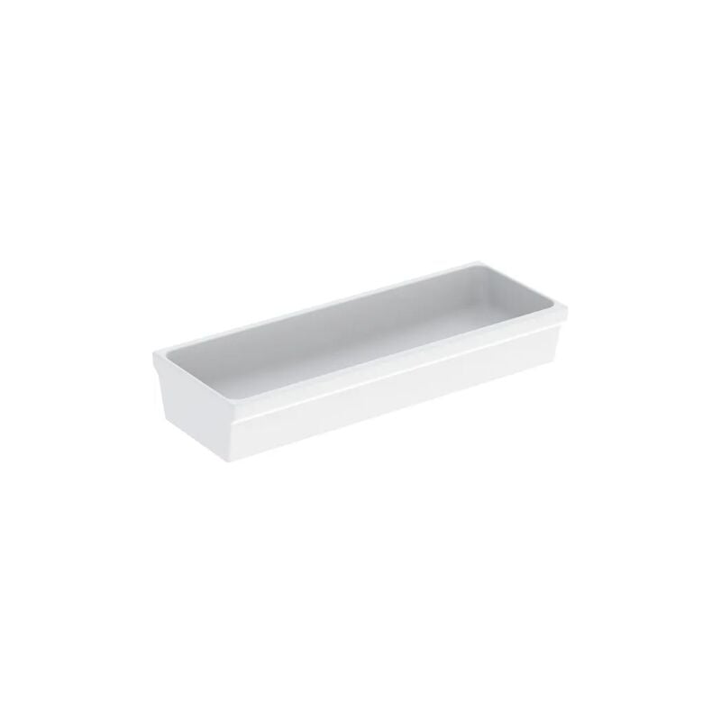 Lavabo à canal 45x115 blanc brillant Geberit Publica Elleboro