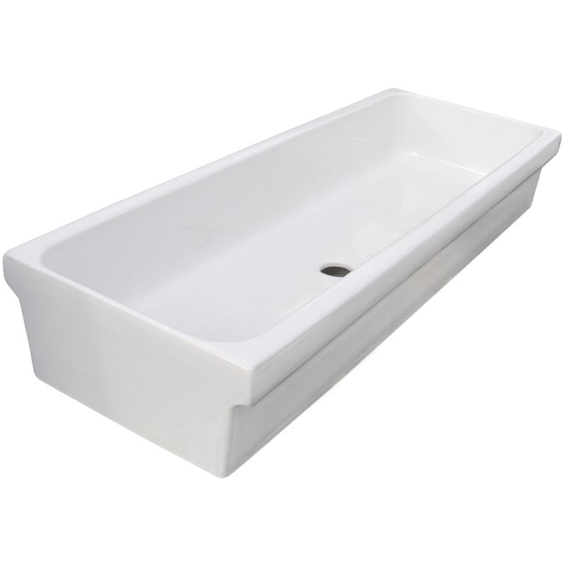 Lavabo à Canal En Céramique