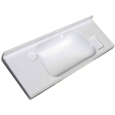 Lavabo à découper 820x300mm pour caravane et camping-car