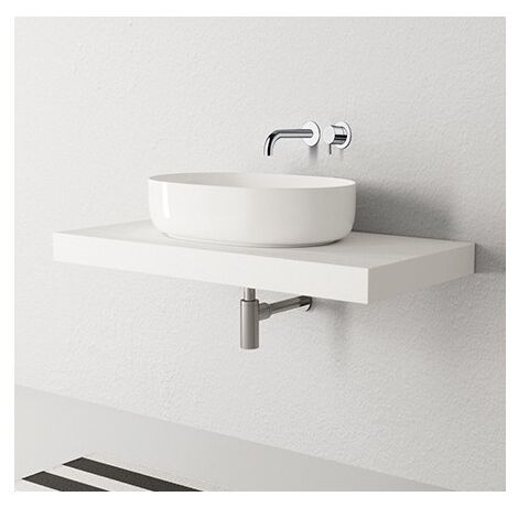 Lavabo A Poser Ciotola C1 60X40 A Poser Blanc - CRISTINA ONDYNA NOL534301
