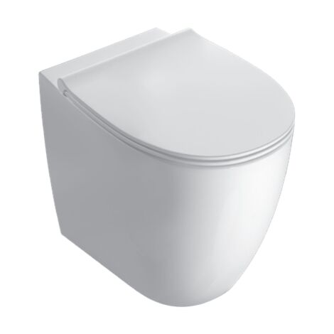 Lavabo à poser en céramique 54x36 cm Globo 4All MD005BI  Blanc - Céramique - Standard