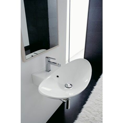 Zefiro vasque/lavabo à poser ou suspendu 50R